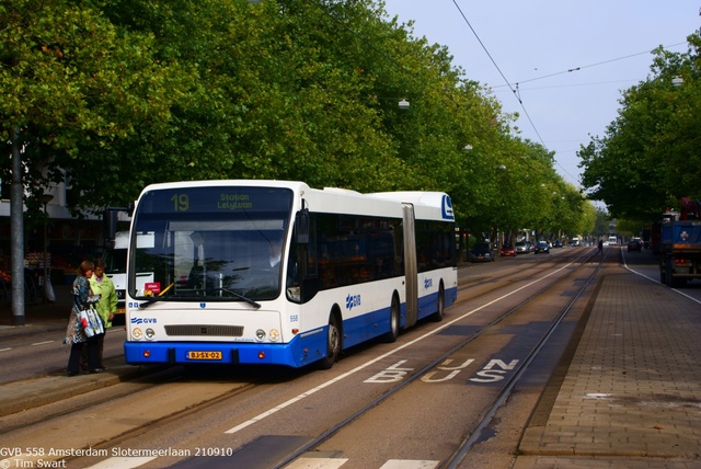 Foto van GVB Berkhof Jonckheer G 558 Gelede bus door_gemaakt tsov