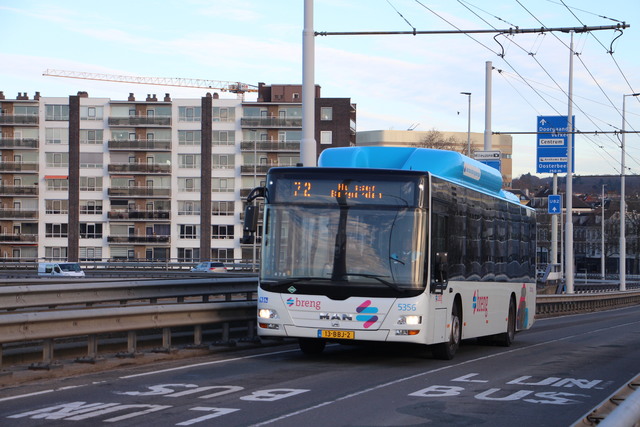 Foto van HER MAN Lion's City CNG 5356 Standaardbus door jensvdkroft