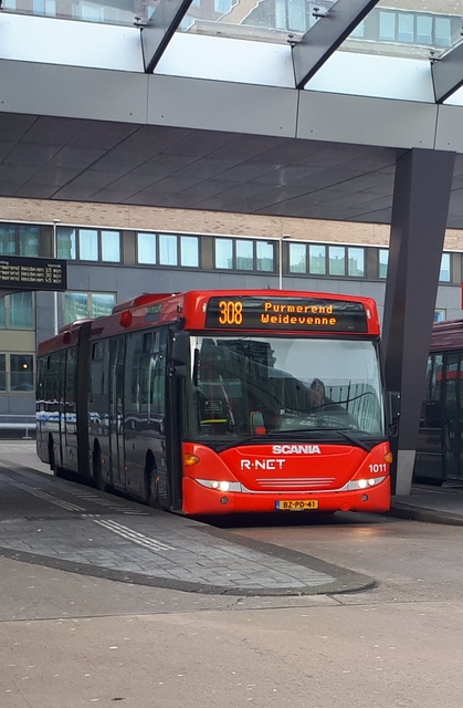 Foto van EBS Scania OmniLink G 1011 Gelede bus door_gemaakt glenny82