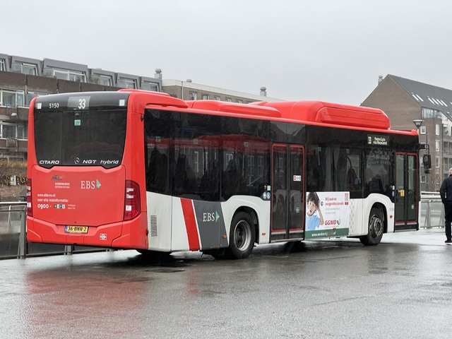 Foto van EBS Mercedes-Benz Citaro NGT Hybrid 5150 Standaardbus door Stadsbus