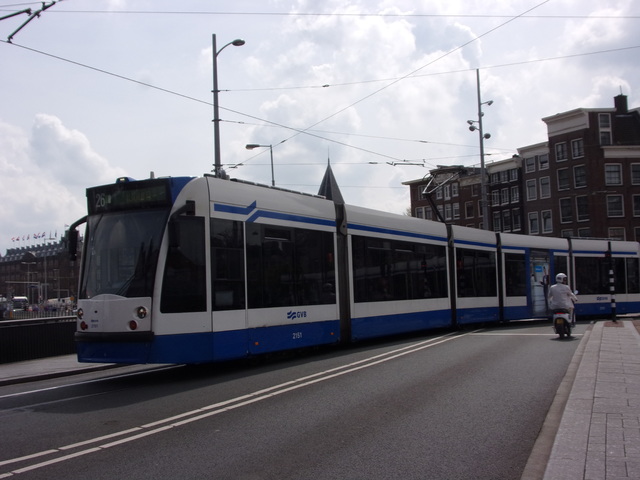 Foto van GVB Siemens Combino 2151 Tram door_gemaakt Lijn45