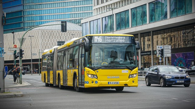 Foto van BVG Scania Citywide LFA 4736 Gelede bus door_gemaakt WartenHoofdstraat