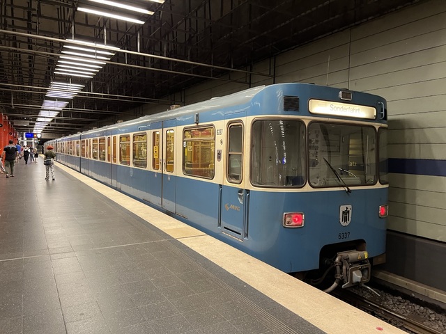 Foto van MVG MVG Baureihe A 6337 Metro door Stadsbus