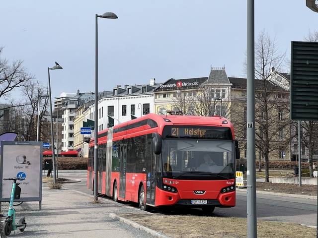 Foto van UniBuss VDL Citea SLFA-180 Electric 3129 Gelede bus door Stadsbus