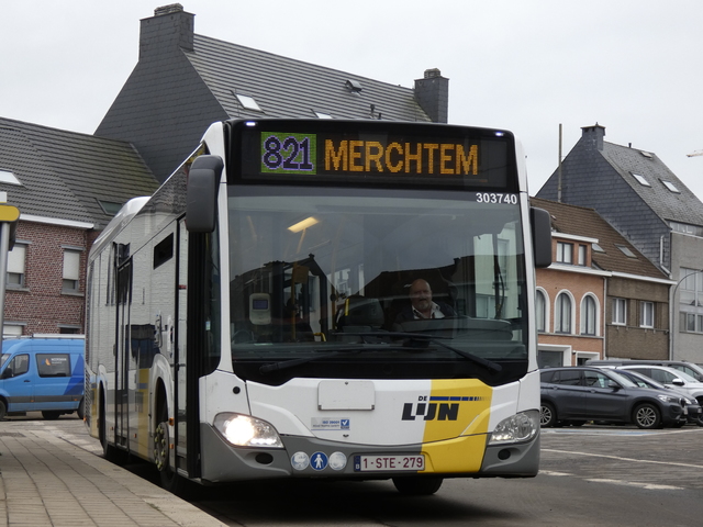 Foto van DeLijn Mercedes-Benz Citaro LE 303740 Standaardbus door Delijn821