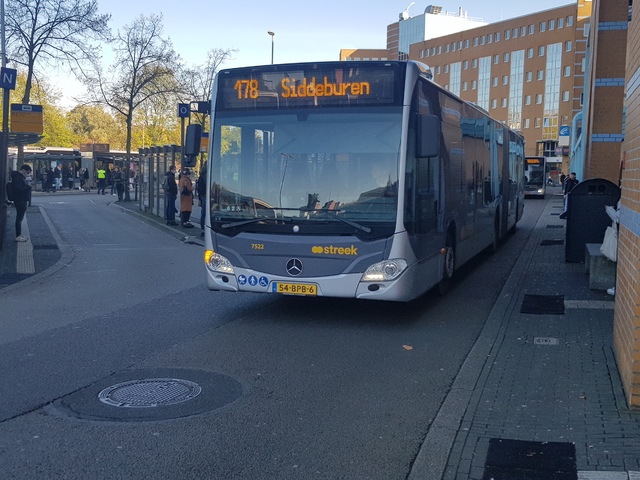 Foto van QBZ Mercedes-Benz Citaro G 7522 Gelede bus door_gemaakt treinspotter-Dordrecht-zuid