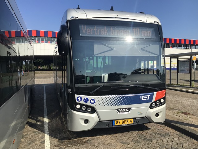 Foto van RET VDL Citea SLE-120 Hybrid 1274 Standaardbus door_gemaakt Marvin325