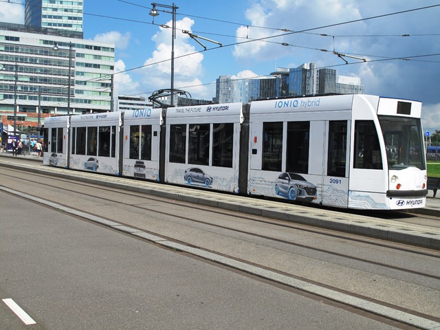 Foto van GVB Siemens Combino 2091 Tram door_gemaakt Jelmer