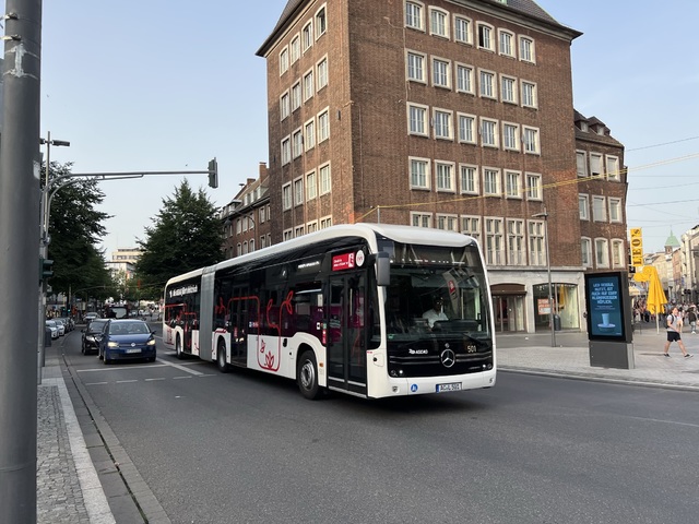Foto van ASEAG Mercedes-Benz eCitaro G 501 Gelede bus door_gemaakt Stadsbus