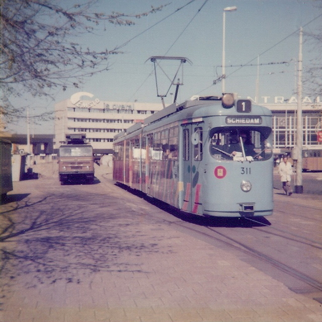 Foto van RET Rotterdamse Düwag GT8 1311 Tram door JanWillem