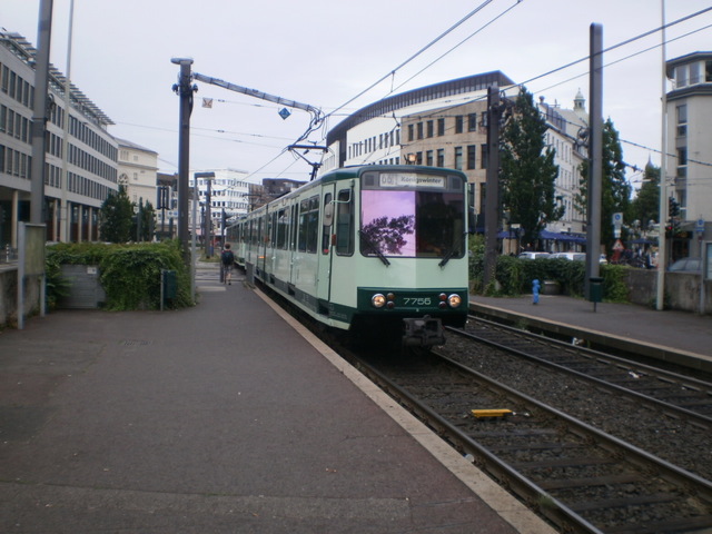 Foto van SWBV Stadtbahnwagen B 7756 Tram door Perzik