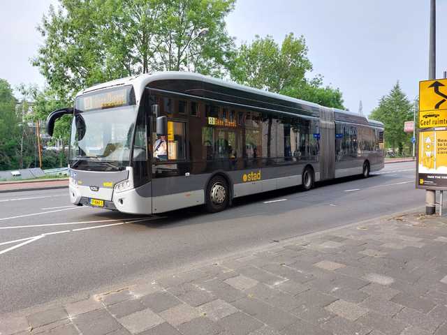 Foto van QBZ VDL Citea SLFA-180 Electric 7050 Gelede bus door_gemaakt Draken-OV