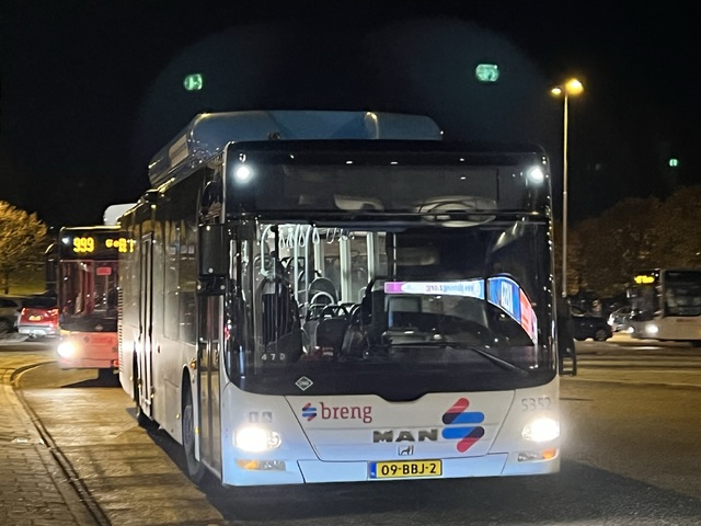 Foto van HER MAN Lion's City CNG 5352 Standaardbus door Stadsbus