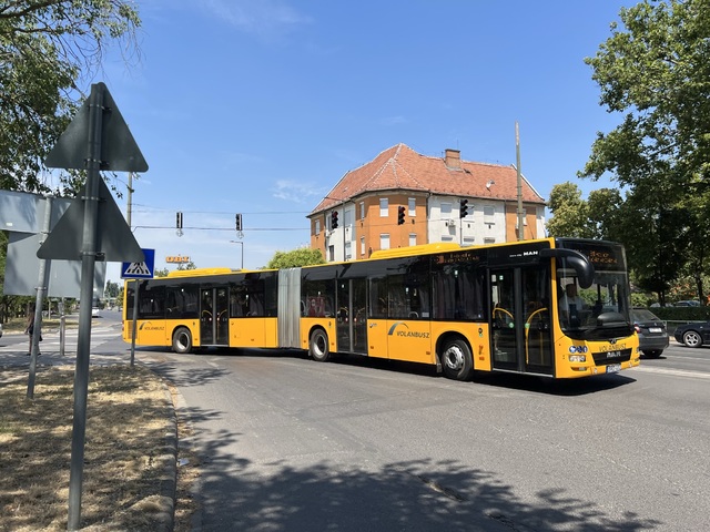 Foto van Volanbusz MAN Lion's City G 402 Gelede bus door_gemaakt Stadsbus
