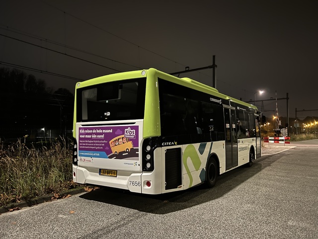 Foto van CXX VDL Citea LLE-99 Electric 7656 Midibus door_gemaakt Stadsbus