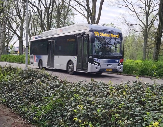 Foto van RET VDL Citea SLE-120 Hybrid 1283 Standaardbus door OVspoter-Lansingerland