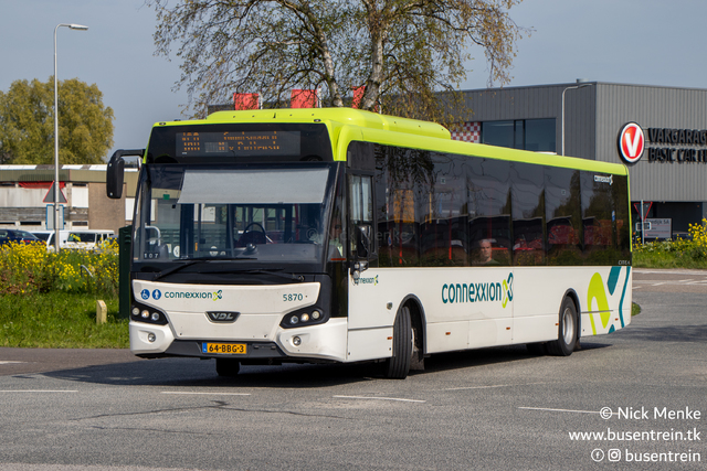 Foto van CXX VDL Citea LLE-120 5870 Standaardbus door Busentrein