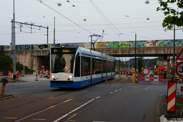 Foto van GVB Siemens Combino 2035 Tram door tsov