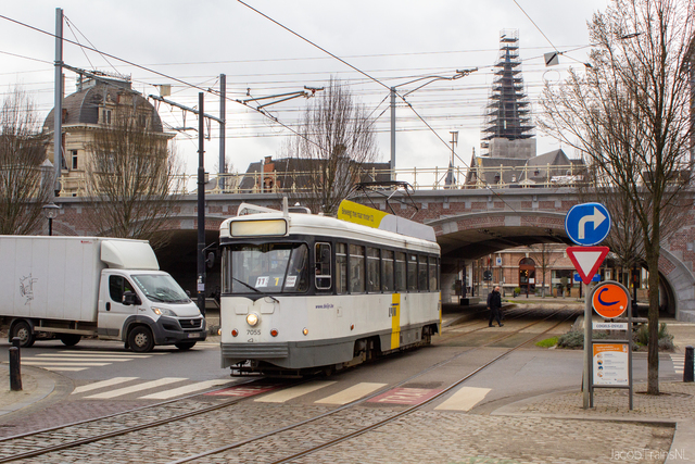 Foto van DeLijn De Lijn PCC 7055 Tram door JacobTrains