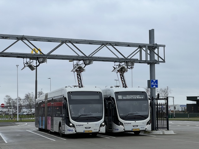 Foto van CXX VDL Citea SLFA-181 Electric 9723 Gelede bus door Stadsbus