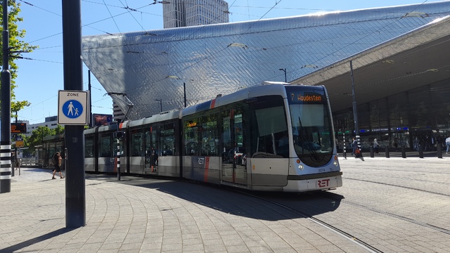 Foto van RET Rotterdamse Citadis 2014 Tram door Sneltram