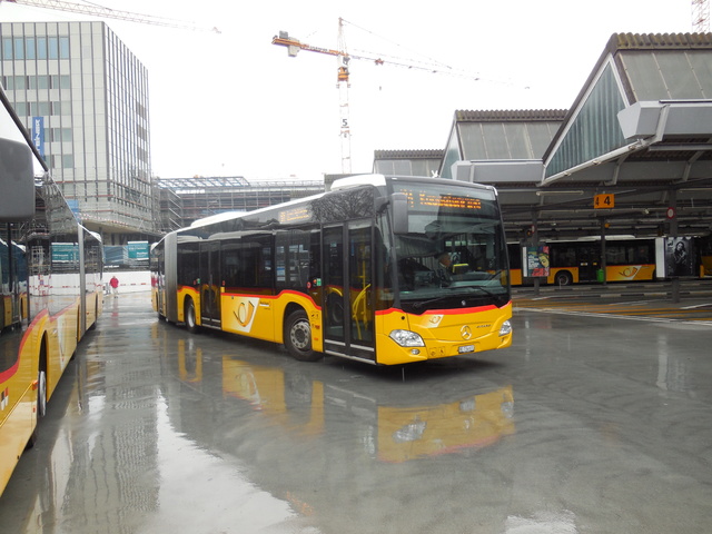 Foto van Postauto Mercedes-Benz Citaro G 734631 Gelede bus door_gemaakt Stadsbus