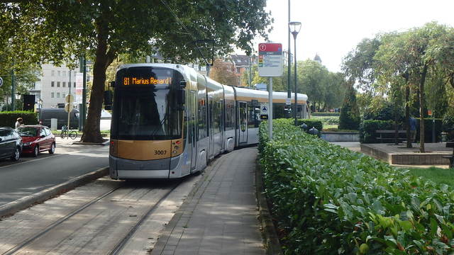 Foto van MIVB Flexity Outlook Cityrunner 3007 Tram door_gemaakt Perzik