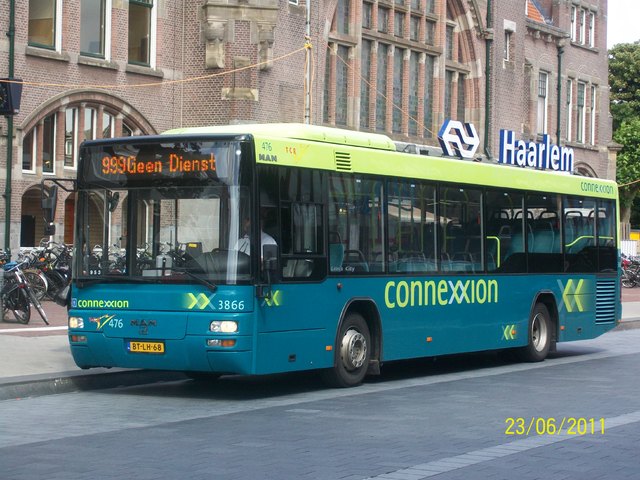 Foto van CXX MAN Lion's City T 3866 Standaardbus door wyke2207