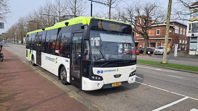 Foto van CXX VDL Citea LLE-120 5854 Standaardbus door treinspotter-Dordrecht-zuid
