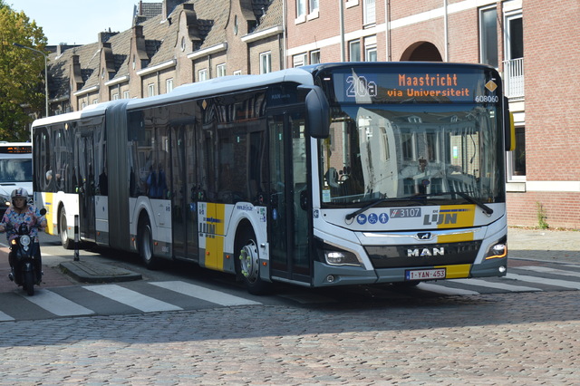 Foto van DeLijn MAN Lion's City 18C 608060 Gelede bus door wyke2207