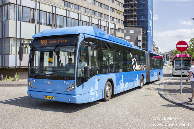 Foto van OVinIJ Van Hool AG300 4636 Gelede bus door_gemaakt Busentrein