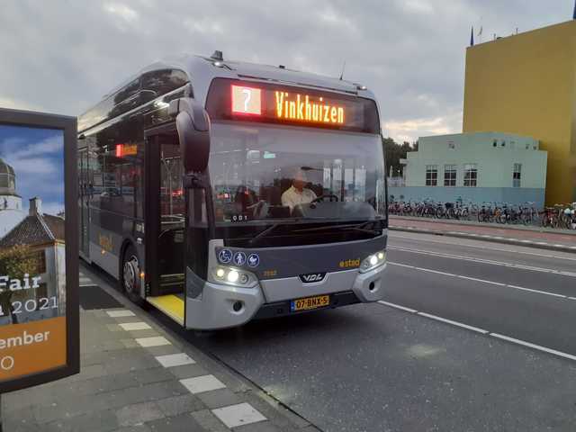 Foto van QBZ VDL Citea SLFA-180 Electric 7054 Gelede bus door Draken-OV