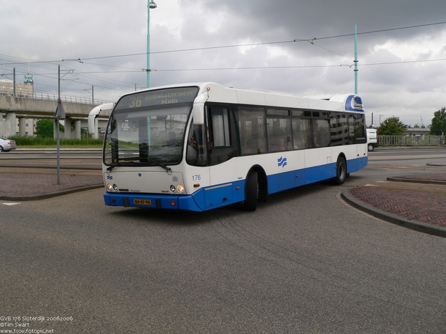 Foto van GVB Berkhof Jonckheer 176 Standaardbus door tsov