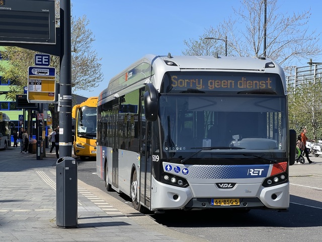 Foto van RET VDL Citea SLF-120 Electric 1509 Standaardbus door_gemaakt Stadsbus