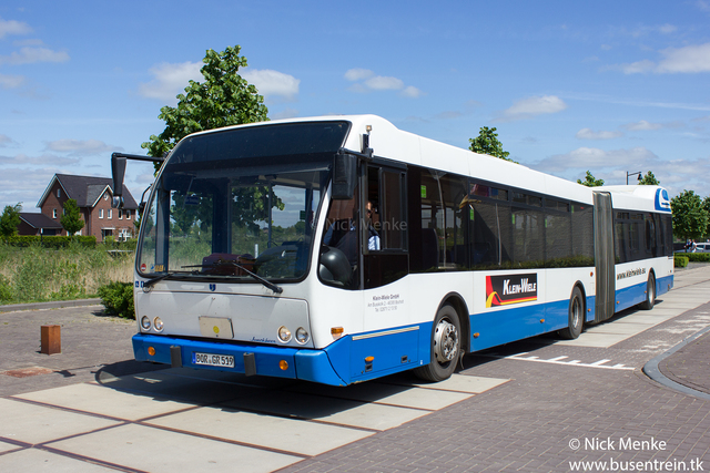 Foto van KleinWiele Berkhof Jonckheer G 519 Gelede bus door Busentrein