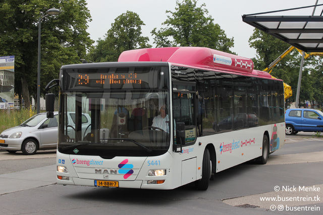 Foto van HER MAN Lion's City CNG 5441 Standaardbus door Busentrein