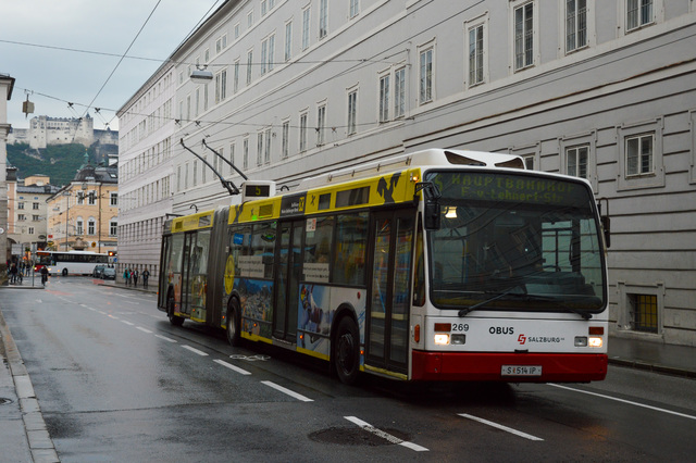 Foto van Salzburg Van Hool AG300T 269 Gelede bus door_gemaakt Pakjesboot12