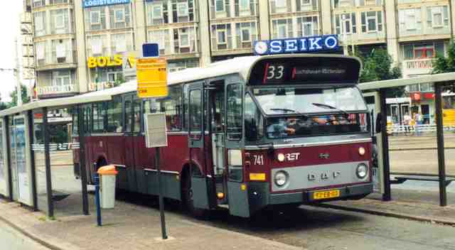 Foto van RET DAF-Hainje CSA-I 741 Standaardbus door Jelmer