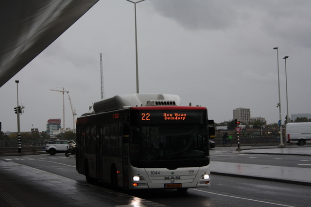 Foto van HTM MAN Lion's City CNG 1044 Standaardbus door_gemaakt Tramspoor
