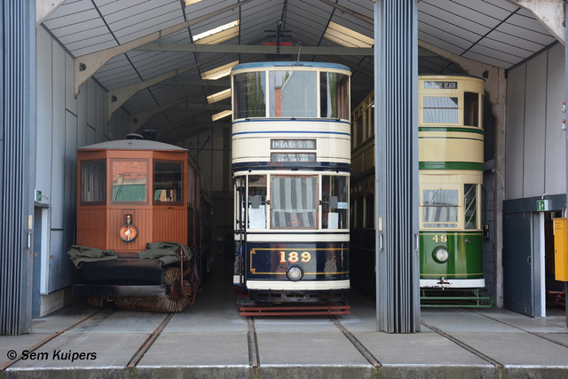 Foto van TramVil Diverse trams 189 Tram door_gemaakt RW2014