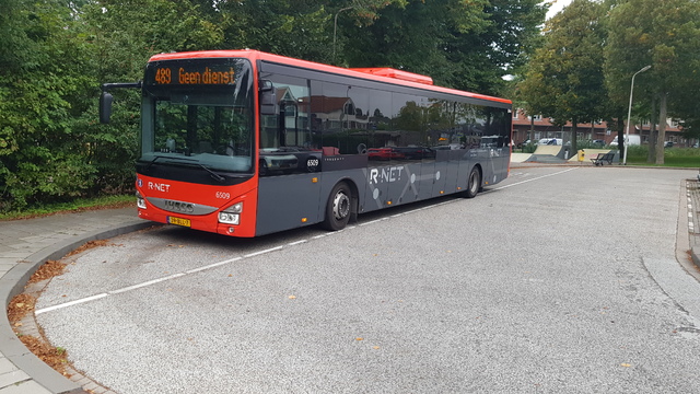 Foto van QBZ Iveco Crossway LE (13mtr) 6509 Standaardbus door treinspotter-Dordrecht-zuid