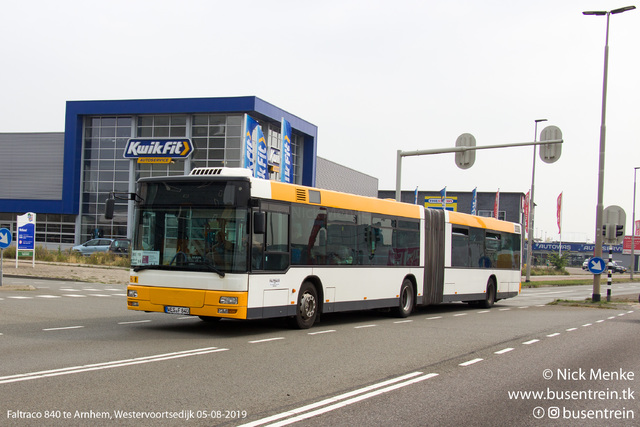 Foto van FTC MAN A23 840 Gelede bus door Busentrein