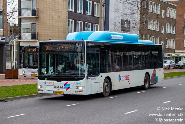 Foto van HER MAN Lion's City CNG 5366 Standaardbus door_gemaakt Busentrein