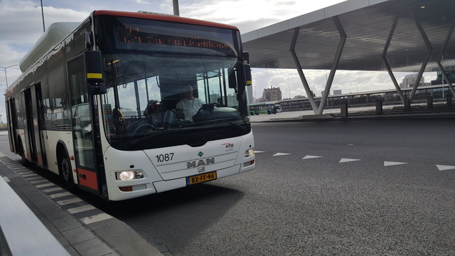 Foto van HTM MAN Lion's City CNG 1087 Standaardbus door OVfotoNL