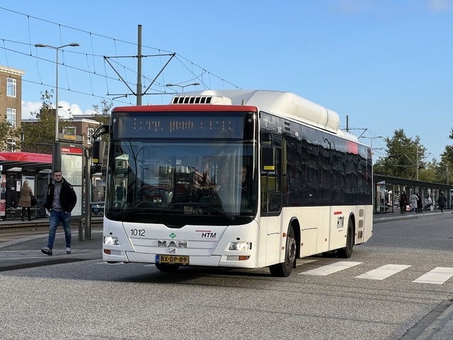 Foto van HTM MAN Lion's City CNG 1012 Standaardbus door Stadsbus