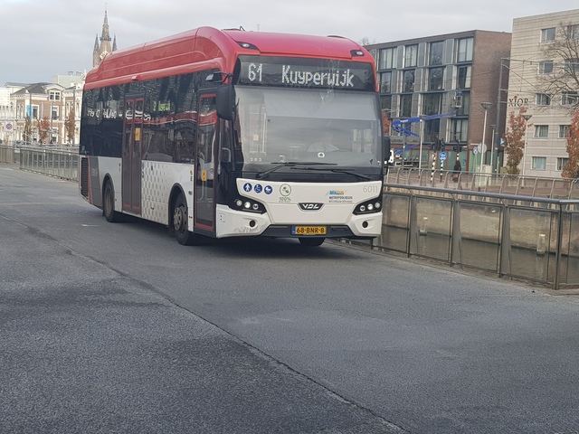 Foto van EBS VDL Citea LLE-99 Electric 6011 Midibus door treinspotter-Dordrecht-zuid