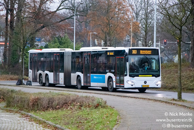 Foto van HER Mercedes-Benz CapaCity 9357 Gelede bus door Busentrein