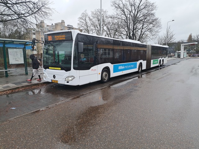 Foto van HER Mercedes-Benz CapaCity 9346 Gelede bus door treinspotter-Dordrecht-zuid