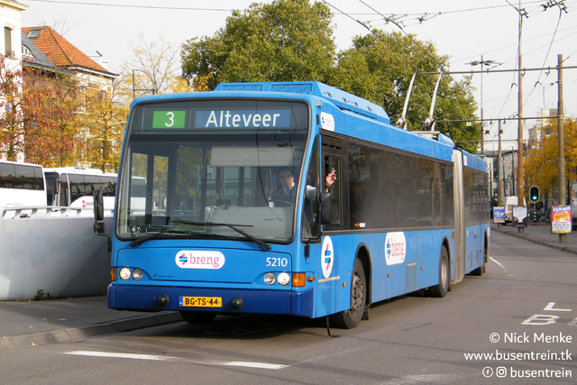 Foto van NVO Berkhof Premier AT 18 5210 Gelede bus door Busentrein