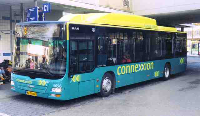 Foto van CXX MAN Lion's City CNG 3656 Standaardbus door Jelmer